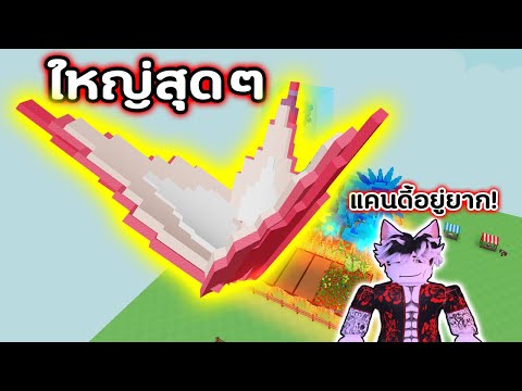 สูตรผลใหญ่!! ใช้กับผล หูช้าง มันใหญ่จริง!! หลายล้าน | Roblox Grow a Garden