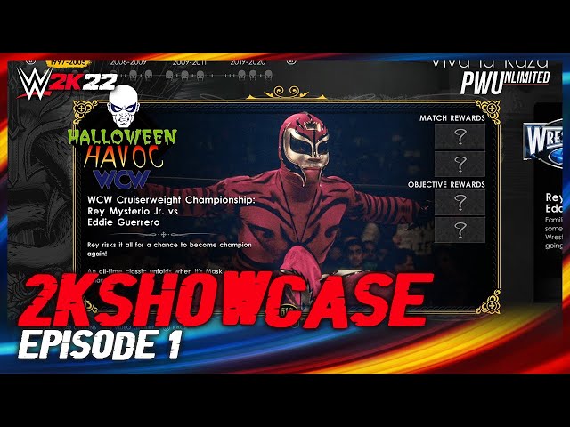 WWE 2K22: Rey Mysterio MyShowcase (Episode 1)