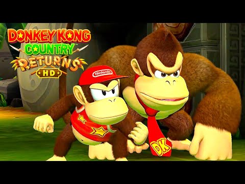 Donkey Kong Country Returns HD – Announcement Trailer