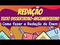 Understanding Dissertative-Argumentative Texts for Enem