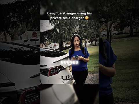 Was he being too polite? #tesla #teslacharger #karen #real #mentality