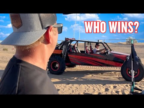 Who Wins The Cheap Off Road Glamis Challenge?!