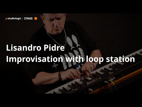 STUDIOLOGIC STAGE: Lisandro Pidre improvisation with loop station