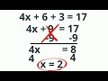 Solving Multi-Step Equations