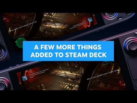 A Few More Things Added To Steam Deck