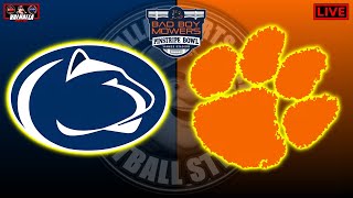 Penn State Nittany Lions vs Clemson Tigers NCAA Football Pinstripe Bowl Play By Play LIVE STREAM.