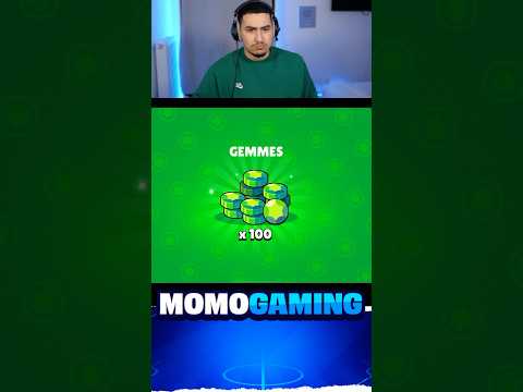 100 GEMMES OFFERT DANS MON PRIX STAR DEMON 👹😂 #brawlstars #brawlstarsgame #bs #packopening
