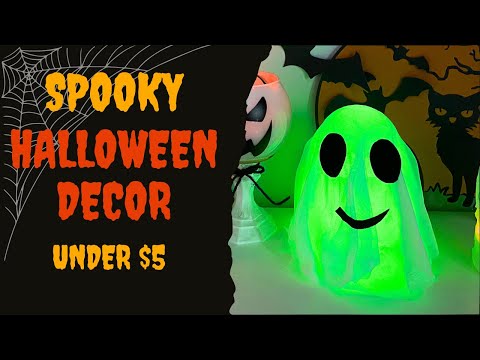 Spooky Halloween Ghost Decoration for Under $5! 🎃