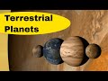 Terrestrial Planets and Their Characteristics