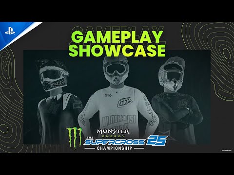 PlayStation рассказывает про Monster Energy Supercross 25 - Gameplay Showcase Trailer | PS5 Games