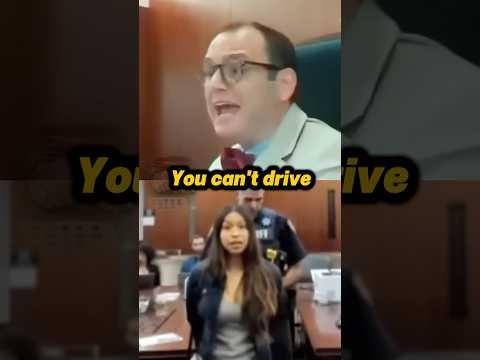 19 year old admits to driving with NO LICENSE