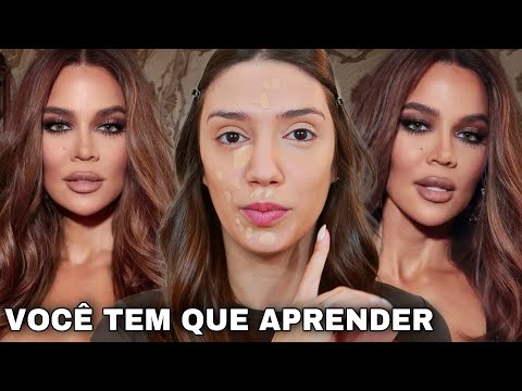 MAKE DA KHLOE KARDASHIAN QUE VOCÊ PRECISA APRENDER *MAQUIAGEM CLÁSSICA PARA FESTAS* PASSO A PASSO