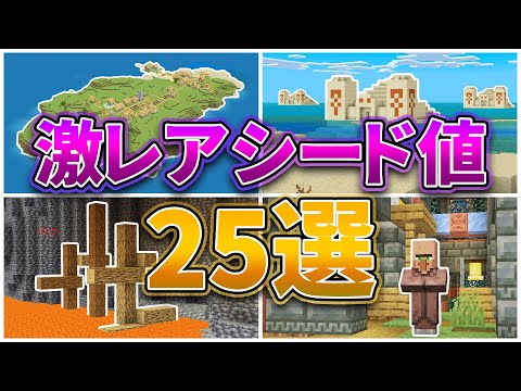 【マイクラ1.21.4】激レアシード値25選【統合版・Java版】