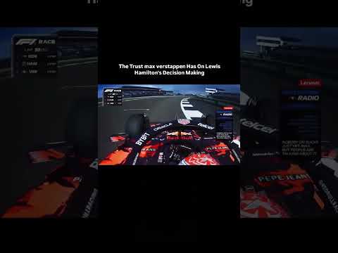 max knows who to trust #f1 #formula1 #lewishamilton #maxverstappen #ferrarif1 #shorts #viral