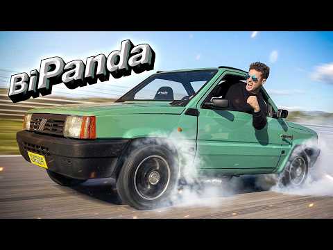 IL TEST DELLA PANDA CON DUE MOTORI.