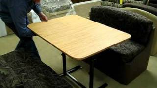 New Rv Table Mechanism Available At Factoryrvsurplus Com Youtube