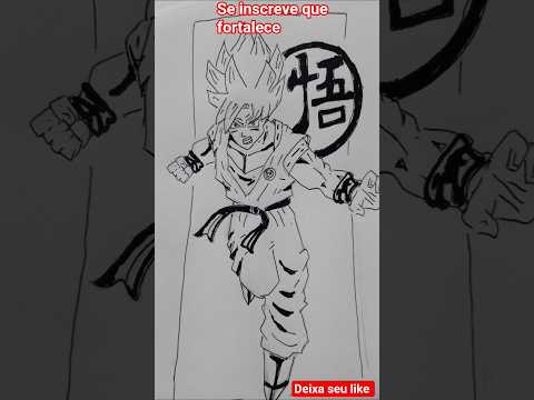 #goku #anime #dragonball #bluelock #art #jujutsukaisen #manga #desenho #onepiece
