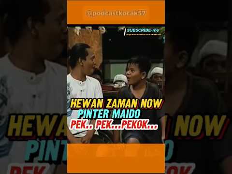 HEWAN ZAMAN NOW MEMANG BEDA #dennycaknan #angkringan #jogja #komedi #podcast #hiburan #lucu