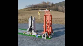 Shuttle Launch Pad Lego Set - 3D Model