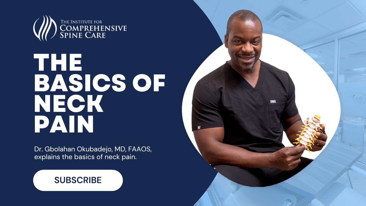 Neck pain basics explained by a medical professional.