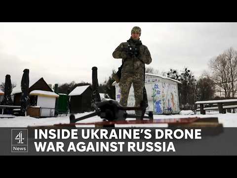 Ukraine's drone war with Russia steps up as they wait for Trump