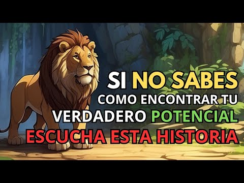 EL LEON QUE ENSEÑO A ENCONTRAR TU VERDADERO YO ➤ CUENTO BUDISTA DEL LEON COBARDE