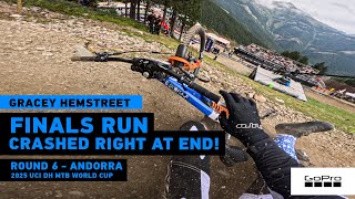 GoPro: Disaster Strikes in the Final Stretch - Gracey Hemstreet - '25 UCI DH MTB World Cup