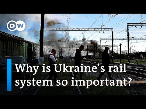 How can Ukraine protect its railways against Russian attacks? | DW News