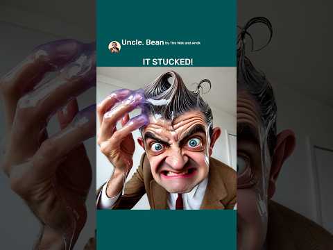 Mr Bean Testing New Hair Gel Be Like Ai No Brainer #aiart #chatgptart #aicomedy #mrbean