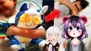 ESTE PELUCHE DE CHUYMINE MANDO A MI HIJO AL HOSPITAL  | RomisGomis REA