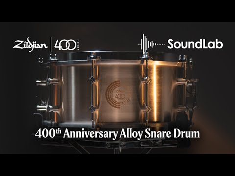 Zildjian 400th Anniversary Limited Edition Snare Drum | Soundlab Video