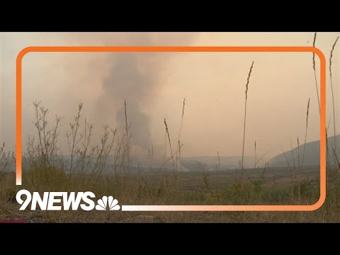 YouTube video thumbnail: Hot, Dry Weather Could Make Work Harder for Crews Fighting Western Colorado Wildfires