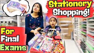Stationery Shopping During My Final Exams😍!📝 Personal Stationery🌈| Samayra Narula |