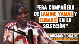 De jugar con Lamine Yamal a entrenar con Serhou Guirassy - Ousmane Diallo | La perla canaria