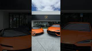 Arancio Borealis x2! #LamboPalmBeach