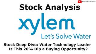 XYL Stock: Is Xylem 20% Dip a Generational Buying Opportunity?