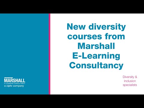 New microlearning diversity courses from Marshall E-Learning Consultancy
