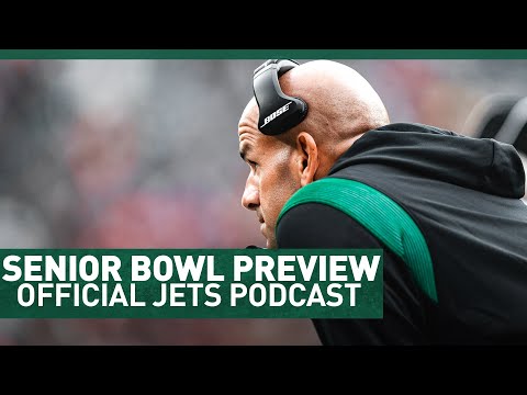2022 Senior Bowl Preview with Jim Nagy | The Official Jets Podcast | NFL video clip