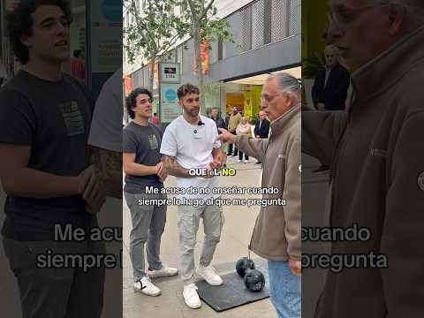 Este señor me intenta humillar en público ☹️ #calistenia #barcelona #parati #motivacion #lifestyle