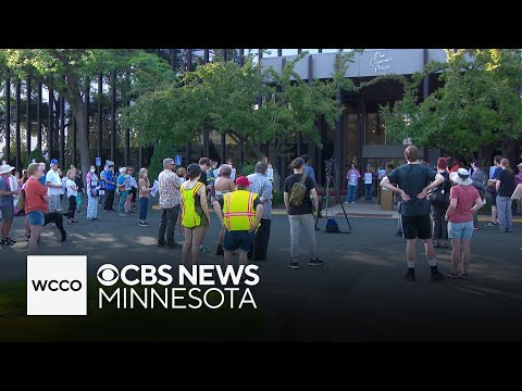 YouTube video thumbnail: Minnesota GOP Calls out Protest Linking far-Right Rhetoric to Lawmaker Attacks
