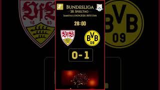 28. Spieltag VfB Stuttgart vs. Borussia Dortmund🔥 Mein Ergebnistipp | 1. Bundesliga