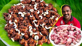 1 KG VIRUDHUNAGAR MUTTON OIL CHUKKA| MUTTON RECIPE | WORLD FOOD TUBE