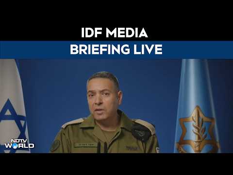Israeli Army Spokesperson Delivers Media Briefing