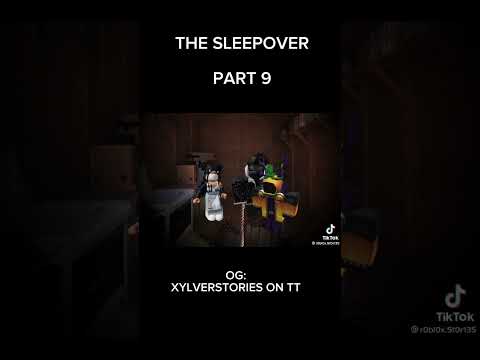 The Sleepover Part 9 #roblox #horrorstories #tiktok #horror