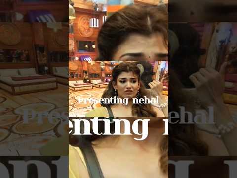 Nehal Chudasama in Bigg Boss season 19 🤣#funny #biggboss #jiohotstar #salmankhan