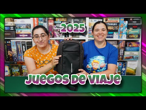 10 Juegos de viaje que caben en una mochila pequeña. Edición 2025 🎒🎲🃏