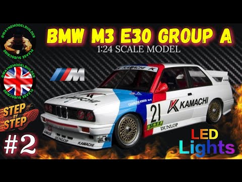BMW M3 E30 - Group A - Fujimi 1:24 - Build #2