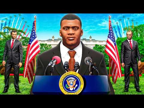 ME CONVIERTO EN PRESIDENTE EN GTA 5 🇺🇸