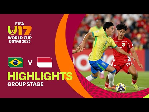 Match Highlights Brazil - Indonesia