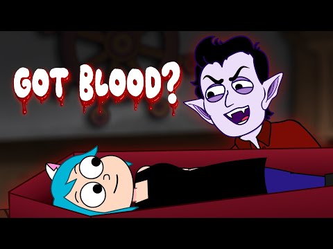 First Job at Dracula's Cafe🩸(Animated Series)